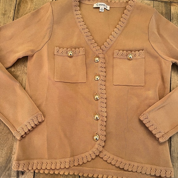 Nanette Lepore Tan Knit Sweater - Picture 2 of 9